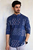 Trendy blue Design Shirt