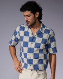 Blue designer Shirt